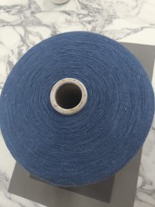 Hilo de poliéster mezclado reciclado ecológico teñido para tejer tela sostenible - Product Image 6