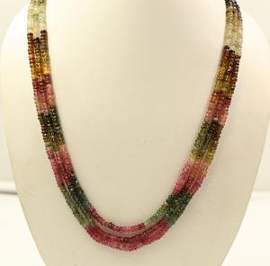 Accesorio de collar de cuentas de turmalina étnica elegante y elegante para fiesta - Product Image 2