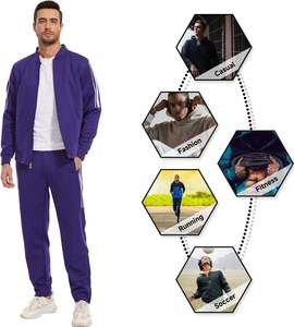 Sudadera con capucha transpirable Eco-Friendly Impreso Patrón sólido Invierno Peso pesado SWEATSUIT Técnica de diamantes de imitación Ligero - Product Image 1