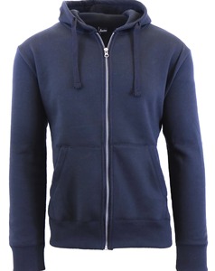 Chaqueta de hombre con capucha y cremallera con capucha suelta - Product Image 4