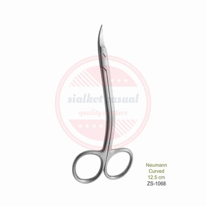 Ciseaux doublement incurvés Outils de chirurgie buccale Ciseaux dentaires médicaux en acier inoxydable - Product Image 6