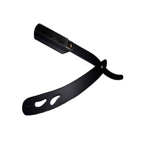 Maquinilla de Afeitar de Una Sola Hoja de Alta Calidad, Herramienta de Barbería, Maquinilla de Afeitar Manual Clásica de Borde Recto para Hombre con Etiqueta de Marca Personalizable - Product Image 1