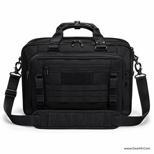 Rugged Office Briefcase Security Service <b>Computer</b> Pack Armored Laptop <b>Bag</b> Shoulder Messenger Padded Tech Folder - Product Image 1