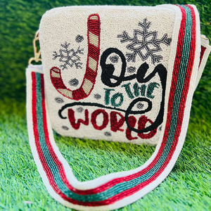 กระเป๋าใส่กล่องธีมคริสต์มาสประดับลูกปัดสำหรับเด็กผู้หญิงและผู้หญิงสำหรับงานปาร์ตี้และงานตอนเย็นดีไซน์ล่าสุด - Product Image 1