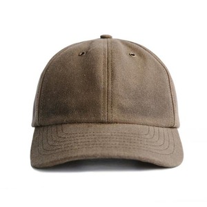 OEM al por mayor adulto 5 Panel deportivo de gamuza de algodón 3D bordado en relieve dos tonos gorra de béisbol logotipo personalizado Gorras - Product Image 1