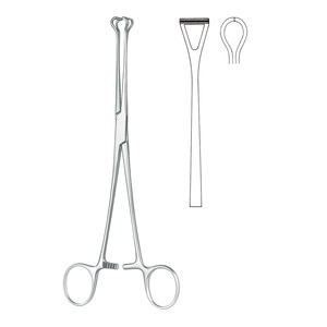 Fórceps Babcock de acero inoxidable SIGAL MEDCO, fórceps manuales para uso quirúrgico - Product Image 5