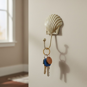 <b>Wall</b> Mounted Decorative Hooks | Heavy Duty Cast Iron Coat Hook | Bathroom Kitchen Bedroom | Vintage Rustproof Hardware - Product Image 2