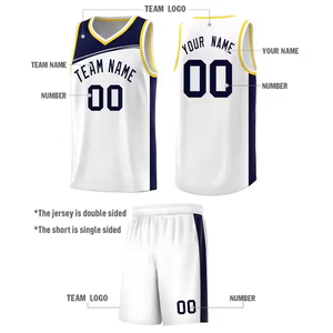 Best Quality Sublimation Basketball Uniform OEM unique style basketball jersey create your own style uniforms with custom logo - Product Image 2