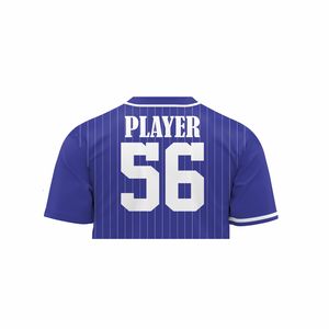 Diseño personalizado botón completo camisetas de béisbol transpirable impreso ropa deportiva para hombres - Product Image 4
