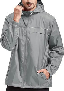 Nouvel Arrivage 2026 – Veste Coupe-Vent Homme Demi-Zip Imperméable Personnalisable à Séchage Rapide avec Double Fermeture Éclair – Vente en Gros - Product Image 6