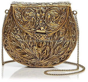 Pochette à main en fer standard Sacs à main d'accessoires de mode pour femmes de qualité avec pochette de style fantaisie du fabricant indien - Product Image 3