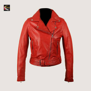 Chaquetas de Cuero Rosa para Mujer de Alta Calidad, Venta al por Mayor, Producción en Masa, Proveedor de Fábrica - Product Image 5