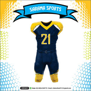 Uniformes de fútbol de bandera Americana Juvenil al por mayor CON LOGOTIPO DE CLUB Y NOMBRE Y TAMAÑO Y DISEÑO PERSONALIZADO, - Product Image 5