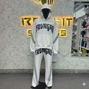 Prix de gros 2026, étiquette personnalisée, demande du client, prix bas, survêtement à capuche pour homme, style unique, nouveau design, survêtements pour homme - Product Image 3