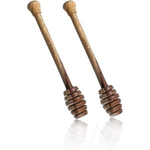 Cuillère à miel en bois de manguier avec manche au design fantaisie Meilleure vente Vaisselle Miel pour cadeaux - Product Image 1
