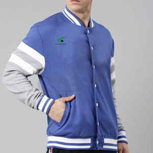 Blouson Teddy Homme Haute Qualité Couleur Unie Col Rabattu Décontracté Tendance Imperméable Coupe-Vent Confortable - Product Image 2