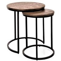 Table d'appoint de canapé en bois moderne et élégante, design conique, faite à la main, décorative, multifonctionnelle, ajoute de l'élégance au salon