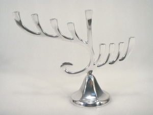 Bougeoir en aluminium Design moderne Forme unique pour la maison Fête de mariage Bougeoir décoratif en aluminium - Product Image 3
