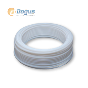 Tuyau pneumatique en téflon blanc 8x10mm, type de tuyau de 100m - Product Image 1