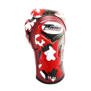 ถุงมือชกมวยหนังกันน้ำมีสายรัดข้อมือปรับได้พิมพ์โลโก้ตามต้องการสำหรับใช้ในกีฬา - Product Image 3