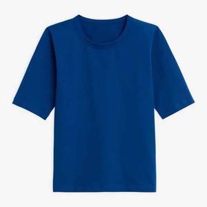 Vente en gros, conception personnalisée, T-Shirts imprimés de couleur unie sur le côté de la poitrine, Logo personnalisé, t-shirt respirant, coupe régulière - Product Image 5