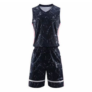 Maillot de basket-ball personnalisable de haute qualité, confortable, grande taille, séchage rapide, 100% polyester, design respirant, uniforme pour les joueurs - Product Image 1