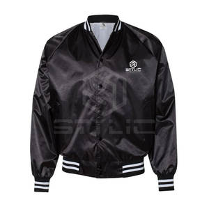 Venta en línea para adultos Chaquetas de satén hechas en la mejor calidad Chaquetas de invierno de satén con diamantes de imitación para hombres En stock - Product Image 1