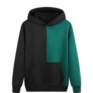 Hot Sale Customized <b>Men's</b> Hooded Solid 100% Cotton Tracksuits Casual Jogging High Quality - Product Image 2