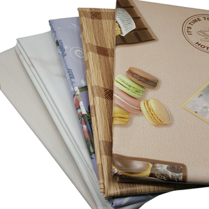 Nappe en PVC tissée florale douce au toucher écologique et imperméable pour la maison et l'extérieur - Product Image 6