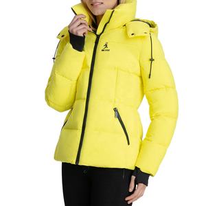 Chaqueta acolchada de invierno ligera Unisex, cuello alto de lona, resistencia al frío, ropa para exteriores, estilo Formal, venta al por mayor, baja - Product Image 6