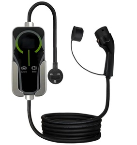 Nueva Estación de Carga Portátil para Vehículos Eléctricos de 7kW 32A con Cable de Carga de CA y Adaptadores de Enchufe - Product Image 1