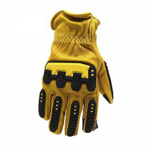 Gants de mécanicien personnalisés de protection contre les chocs de qualité supérieure pour un usage quotidien 2025 gants de mécanicien en gros gants en cuir du Pakistan - Product Image 4