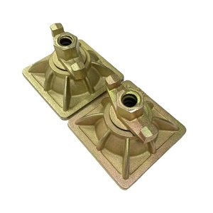 Factory Wholesale Rugged <strong>Formwork</strong> Accessories Zinc Plated Silver/Yellow Iron <strong>Casted</strong> Tie Rod <strong>Anchor</strong> <strong>Nut</strong> Wing <strong>Nut</strong> - Product Image 4