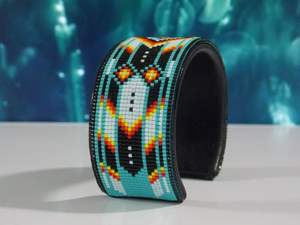New Embroidery Best Quality Multi color Beads <b>Bangle</b> From India Handmade <b>Bangle</b> for Women and Girls made - Product Image 3
