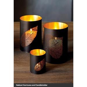 Portavelas Votivo Decorativo de Metal Único con Estilo Clásico, Ideal para Iluminación Ambiental Navideña, Ecológico para el Hogar - Product Image 2