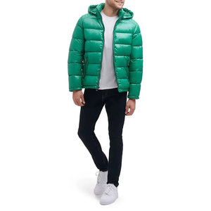Veste d'hiver matelassée à capuche de haute qualité pour hommes, imperméable, coupe-vent, respirante, service OEM personnalisé, taille plus - Product Image 6