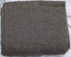 Mantas tejidas de lana 50% de alta calidad para reclusos, suaves, cálidas, acogedoras, de Color gris, usables para la temporada de invierno, precio de fábrica disponible - Product Image 3
