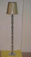 Lampe de table électrique décorative pour la maison, style moderne, en aluminium, LED, 2700K, blanc chaud, abat-jour en tissu, 50 000 heures, haute qualité