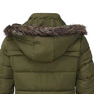 Chaqueta Parka con Capucha y Cuello Alto para Hombre, Diseño Personalizado de Alta Calidad 2025, Transpirable, Abrigo Cálido para Exteriores, Otoño - Product Image 6