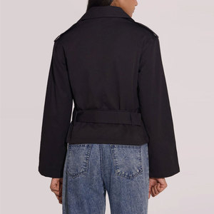 เสื้อโค้ทตัวสั้นของผู้หญิงให้ความอบอุ่นในฤดูหนาวเสื้อโค้ทสตรีดีไซน์ไม่เหมือนใคร - Product Image 2