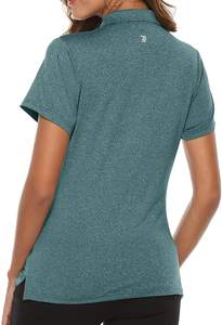 เสื้อโปโลผ้าเรียบสำหรับผู้หญิงเสื้อโปโลสำหรับใส่สบายและมีสไตล์ในชีวิตประจำวัน - Product Image 2