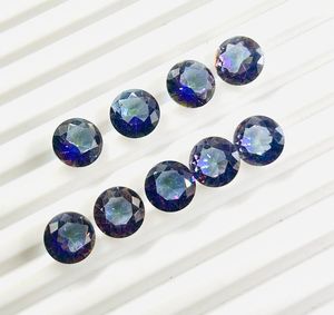 Topaze mystique ronde de haute qualité de 10MM pierres précieuses en vrac calibrées de 6MM de hauteur - Product Image 6