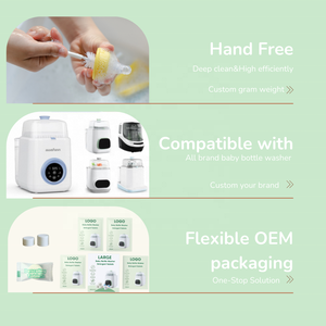 Fabrieksgeproduceerde milieuvriendelijke sterilisatoren voor babyflessen, reinigings- en ontkalkingstabletten - Product Image 4