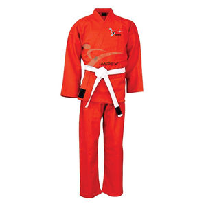 ชุดยูนิฟอร์ม Jitsu ศิลปะการต่อสู้คาราเต้ BJJ GI ชุดเทควันโด Samgi กับผ้าฝ้าย100% ผ้าคอตตอน450gsm สานมุก - Product Image 1