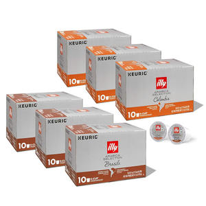 ถ้วยกาแฟ illyy K ถ้วยสำหรับเครื่องทำ Keurig, intenso คั่วเข้มกับรสโกโก้และผลไม้แห้ง, รสชาติเข้มข้น, นับ20 - Product Image 6