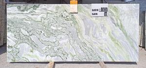 Dalles d'onyx rétroéclairées en quartzite vert himalayen pour comptoirs de luxe et élévations murales pour chambre à coucher, salle à manger, salon et cuisine - Product Image 4