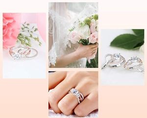 Cut Moissanite Engagement <b>Ring</b> 18K Gold Plated Sterling <b>Silver</b> Prong Setting Luxury Dazzling Certified Wedding Anniversary - Product Image 3