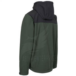 Veste d'hiver softshell de haute qualité pour homme, confortable, en tissu de laine, avec capuche chauffante, design personnalisable, meilleur prix - Product Image 2