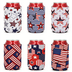 Wholesale 12OZ Neoprene Beer Can Sleeve Bottle <b>Cooler</b> <b>Drink</b> Can Stubby Holder for Wedding Party - Product Image 2