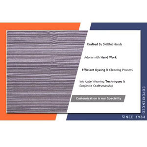 Dernier ensemble de tapis en coton brodé imperméable 100% imprimé noir et blanc pour une utilisation intérieure et extérieure à bon prix - Product Image 6